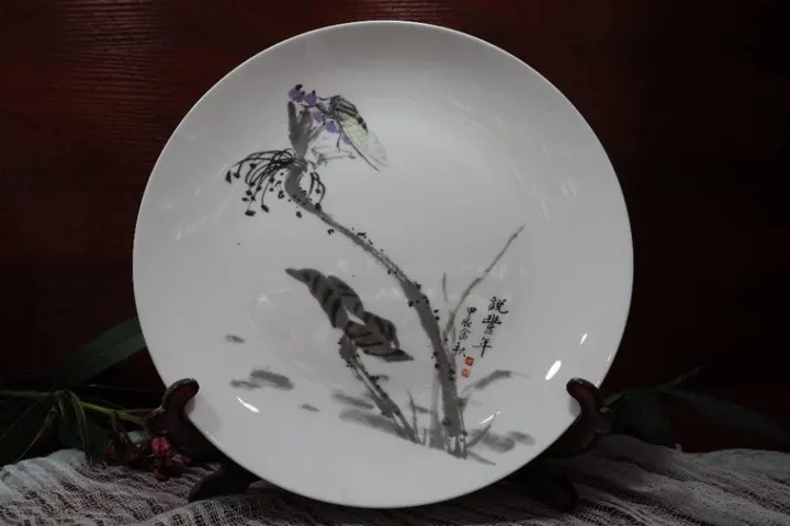 李纪龙《说丰年》瓷盘衍生品