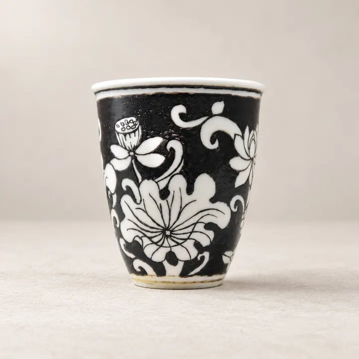 Carved Wood-fired Aroma Cup
