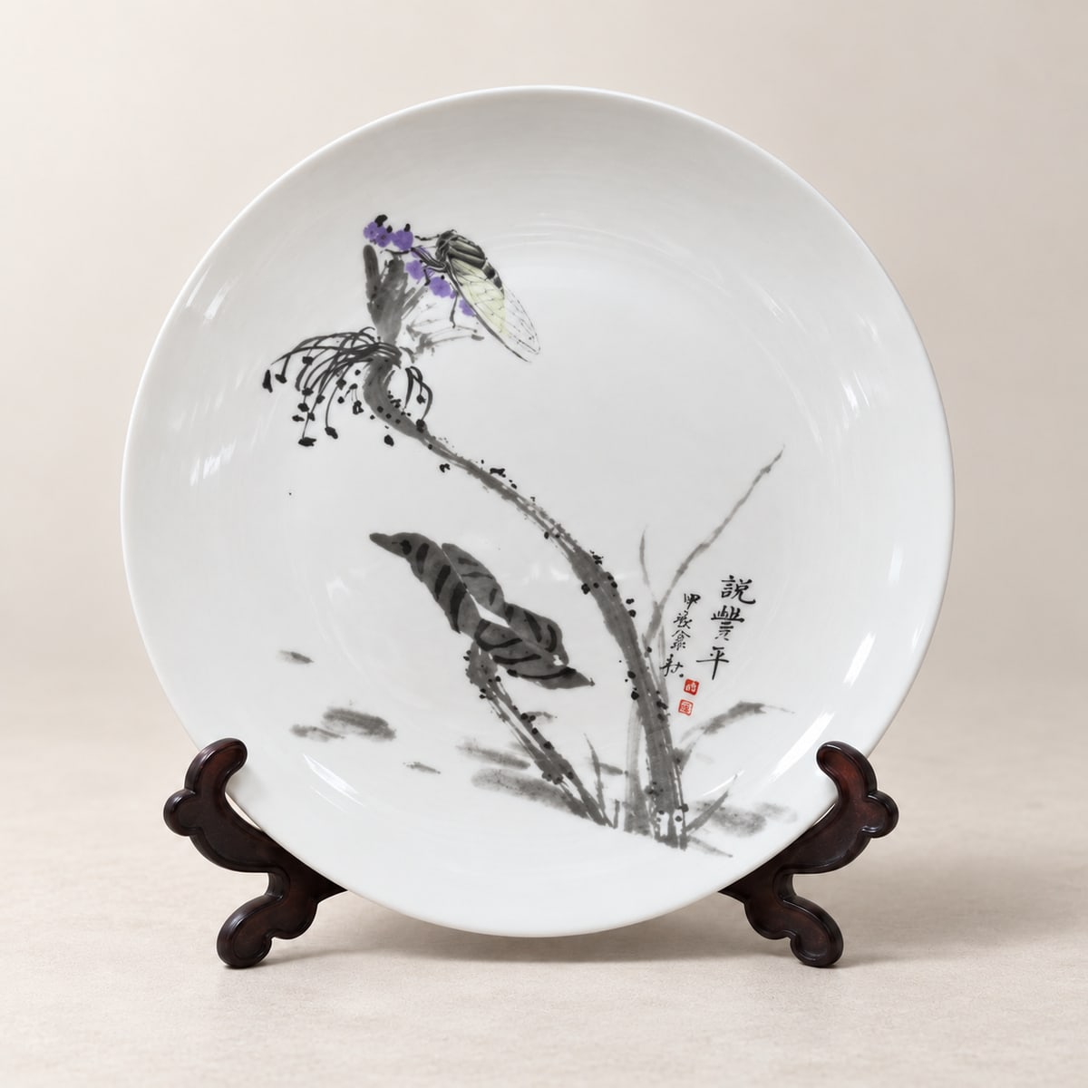 Li Jilong · Shuo Fengnian Painting-inspired Display Plate